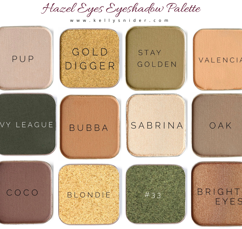 The Best Eyeshadow Colors for Hazel Eyes from Maskcara