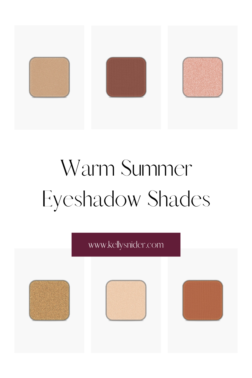 How to Create a Summer Eyeshadow Palette with Seint | Kelly Snider