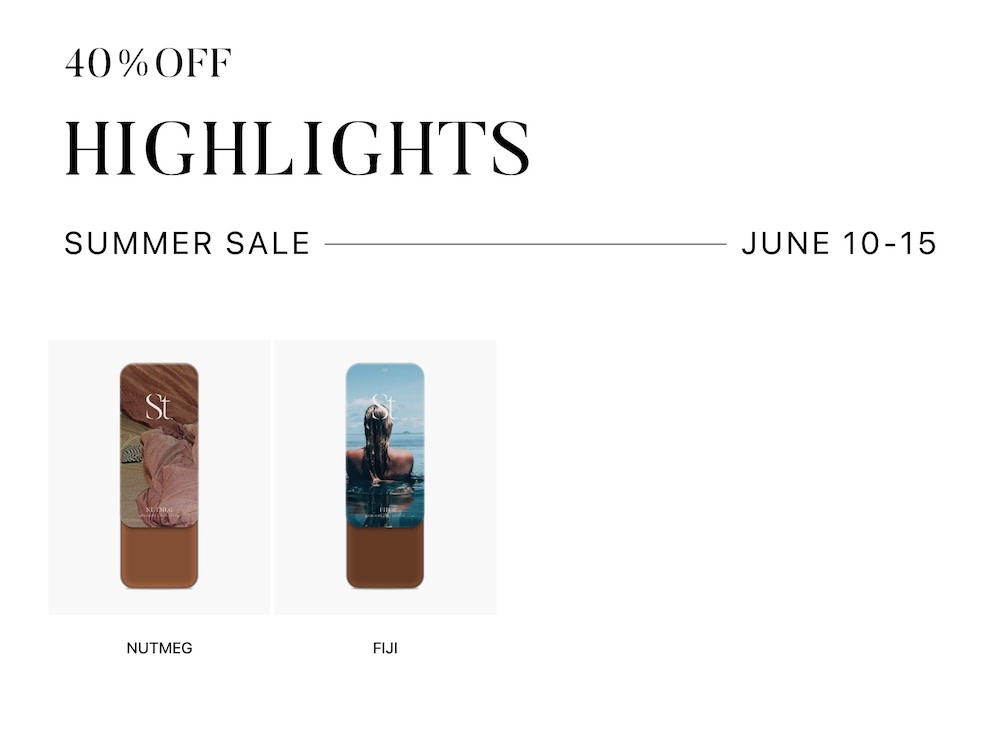 Seint summer sale on highlights